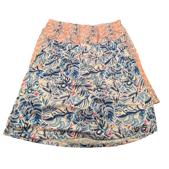 Simply Southern Skirt with Built in Shorts Lot, Pink & Blue, Size 2XL, 2 Skirts - Picture 1 of 9
